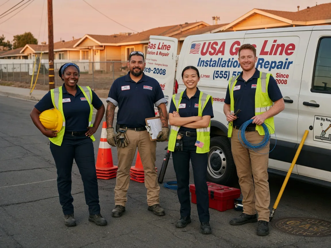 Gas Line Installation company in Marshville, NC